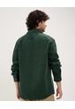 Camisa Para Hombre Sobrecamisa Manga Larga Color Verde Marca Patprimo #44013036 de Patprimo