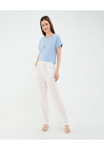 Pantalón Para Mujer Moda Color Blanco Marca Patprimo #30071974 Patprimo