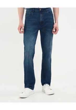 Jean Para Hombre Regular Color Azul Oscuro Marca Patprimo #44160362