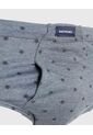 Calzoncillo Clasico Estampado X1 Para Hombre Gris Patprimo de Patprimo