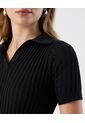 Polo  Para Mujer Manga Corta Color Negro Marca Patprimo #30110457 de Patprimo
