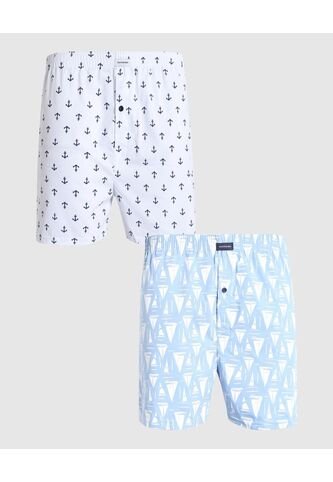 Boxer X2 Para Hombre Bragueta Amplio Color Surtido Marca Patprimo #44000326 Patprimo