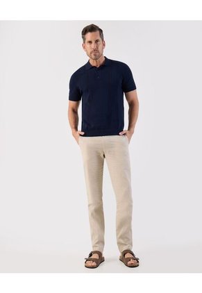 Polo  Para Hombre Cuello Tejido Sin Bolsillo Color Azul Marca Patprimo #44112789