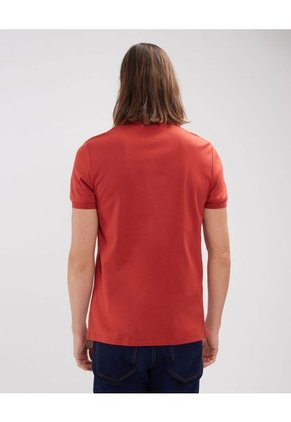 Polo Para Hombre Cuello Tejido Sin Bolsillo Color Rojo  Marca Patprimo #44112585