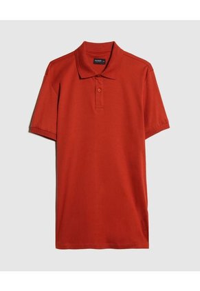 Polo Para Hombre Cuello Tejido Sin Bolsillo Color Rojo  Marca Patprimo #44112585