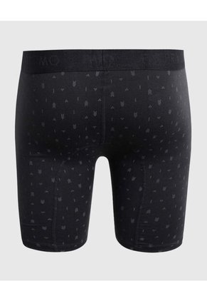 Boxer X1 Para Hombre Fleat Seamer Largo Color Negro Marca Patprimo #44000459