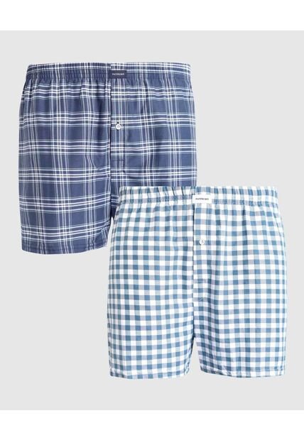 Boxer X2 Para Hombre Bragueta Amplio Color Surtido Marca Patprimo #10999-H0