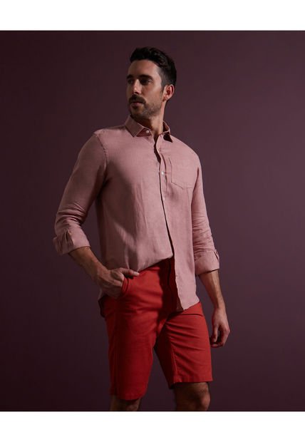 Bermuda Para Hombre  Color Rojo  Marca Patprimo #44100415
