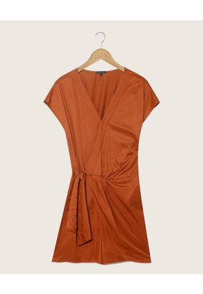 Enterizo Para Mujer Patprimo Color Cafe Material Viscosa 100%