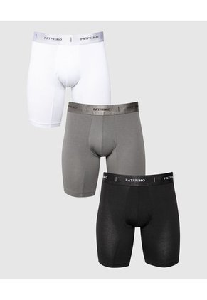Boxer X3 Para Hombre Filete Medio Color Surtido Marca Patprimo #44000485