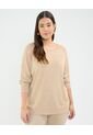 Saco Para Mujer Cuello Redondo Color Beige Marca Patprimo #14330225 de Patprimo