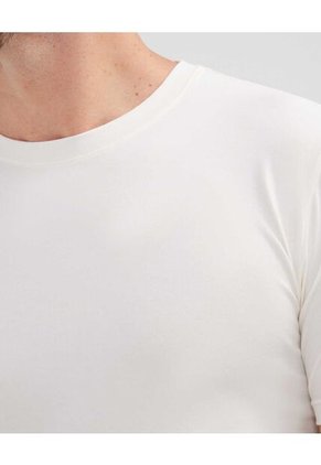 Camiseta Para Hombre Manga Corta Cuello Redondo Color Blanco Marca Patprimo #44090877