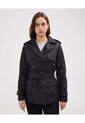 Chaqueta Para Mujer Trench Color Negro Marca Patprimo #30080532 de Patprimo