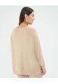 Saco Para Mujer Cuello Redondo Color Beige Marca Patprimo #14330225 de Patprimo