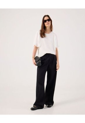 Blusa Para Mujer Manga Corta Color Blanco Marca Patprimo #30123588