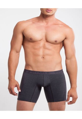 Boxer X1 Para Hombre Fleat Seamer Medio Color Negro Marca Patprimo #44000120 Patprimo
