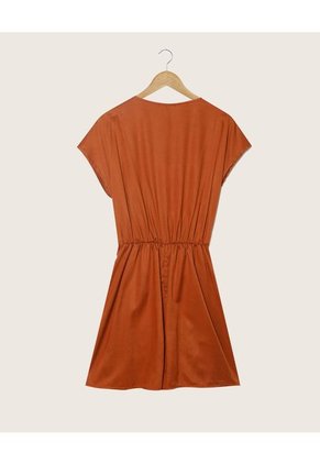 Enterizo Para Mujer Patprimo Color Cafe Material Viscosa 100%