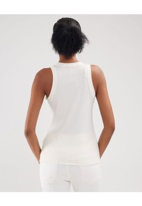 Camiseta Para Mujer Manga Sisa Color Blanco Marca Patprimo #30093569