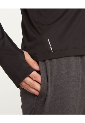 Camiseta Para Hombre Manga Larga Cuello Redondo Color Negro Marca Patprimo #44090862