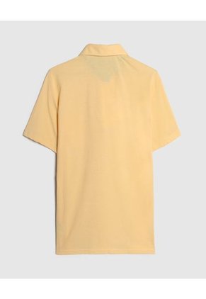 Polo Para Hombre Cuello Maquina Con Bolsillo Color Amarillo  Marca Patprimo #44111091
