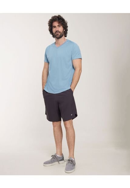 Camiseta Para Hombre Manga Corta Color Azul  Marca Patprimo #44090860