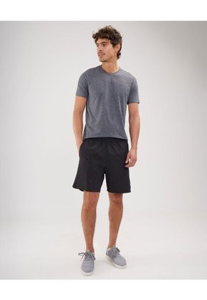 Bermuda Para Hombre Deportiva Medio Color Negro Marca Patprimo #44100470