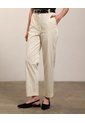 Pantalón  Para Mujer Chino Color Crema Marca Patprimo #30072101 de Patprimo