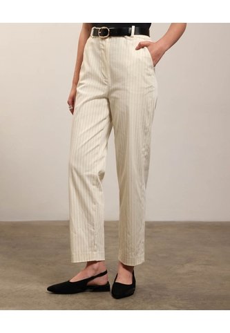 Pantalón  Para Mujer Chino Color Crema Marca Patprimo #30072101 Patprimo