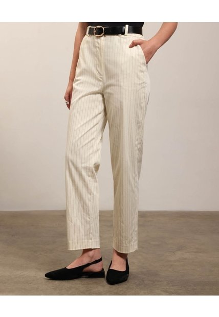 Pantalón  Para Mujer Chino Color Crema Marca Patprimo #30072101