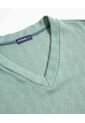Suéter Liviano Con Cuello V   Para Mujer Verde Patprimo de Patprimo