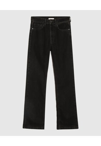 Jean Para Mujer Straight Color Negro Marca Patprimo #30160443 Patprimo