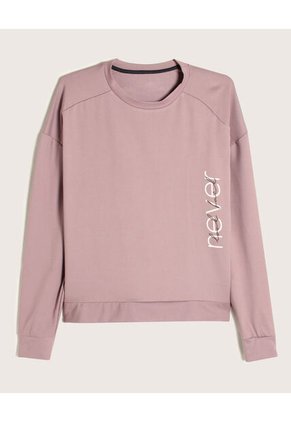 Buzo Para Mujer Cuello Redondo Color Morado Marca Patprimo #30060064