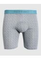 Boxer X1 Para Hombre Fleat Seamer Largo Color Gris Marca Patprimo #44000459 de Patprimo