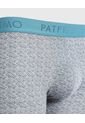 Boxer X1 Para Hombre Fleat Seamer Largo Color Gris Marca Patprimo #44000459 de Patprimo