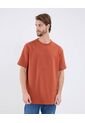 Camiseta Para Hombre Manga Corta Cuello Redondo Color Naranja Marca Patprimo #44090929 de Patprimo