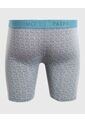 Boxer X1 Para Hombre Fleat Seamer Largo Color Gris Marca Patprimo #44000459 de Patprimo