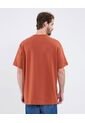 Camiseta Para Hombre Manga Corta Cuello Redondo Color Naranja Marca Patprimo #44090929 de Patprimo