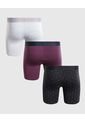 Boxer X3 Para Hombre Fleat Seamer Medio Color Surtido Marca Patprimo #44130003 de Patprimo