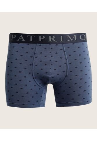 Boxer X1 Para Hombre Filete Medio Color Azul Marca Patprimo #44000411 Patprimo