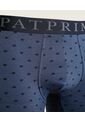Boxer X1 Para Hombre Filete Medio Color Azul Marca Patprimo #44000411 de Patprimo
