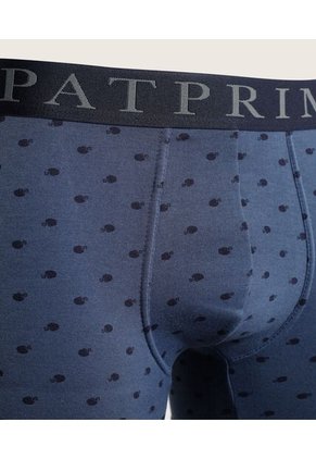 Boxer X1 Para Hombre Filete Medio Color Azul Marca Patprimo #44000411