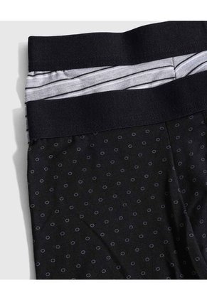 Boxer X2 Para Hombre Fleat Seamer Medio Color Negro Marca Patprimo #44000531