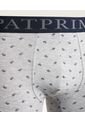 Boxer X1 Para Hombre Filete Medio Color Gris Marca Patprimo #44000411 de Patprimo