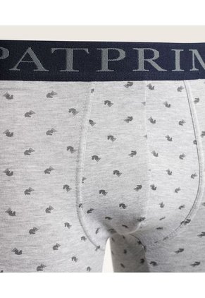 Boxer X1 Para Hombre Filete Medio Color Gris Marca Patprimo #44000411