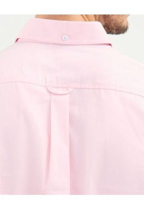 Camisa Para Hombre Manga Corta Con Bolsillo Cuello Button D Color Rosa Marca Patprimo #44013047