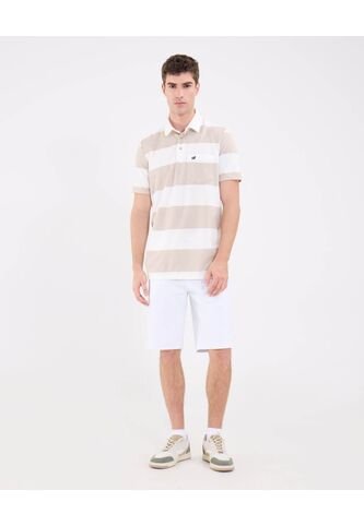 Bermuda Para Hombre Regular Corto Color Blanco Marca Patprimo #44100515 Patprimo