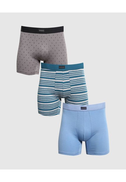 Boxer Para Hombre Fleat Seamer Medio Color Surtido Marca Patprimo #44130003