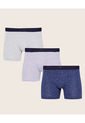 Boxer X3 Para Hombre Fleat Seamer Medio Color Surtido Marca Patprimo #44130003 de Patprimo