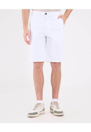 Bermuda Para Hombre Regular Corto Color Blanco Marca Patprimo #44100515