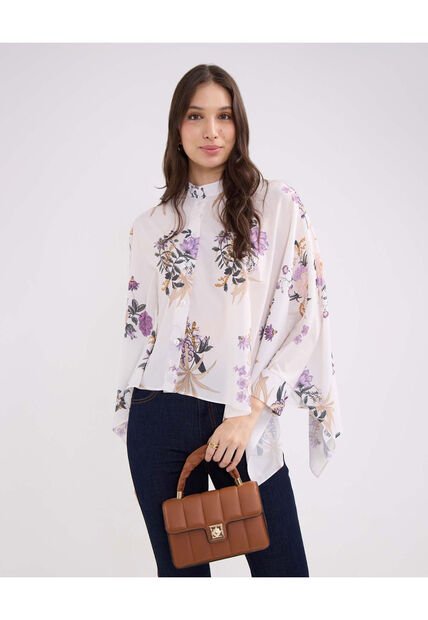 Blusa Para Mujer Manga Larga Color Blanco Marca Patprimo #30123355